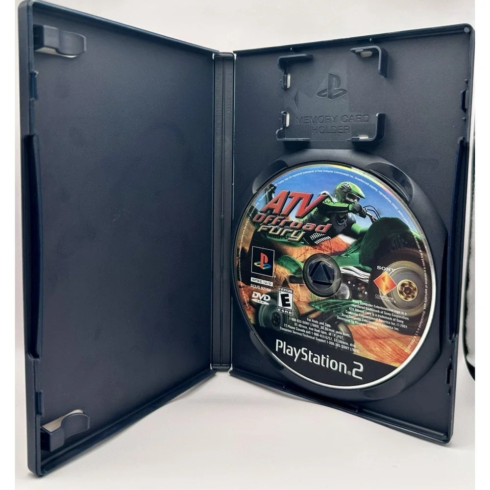 ATV Offroad Fury 1 2 3 MX vs ATV Unleashed PS2 Games Lot Bundle Collection THQ